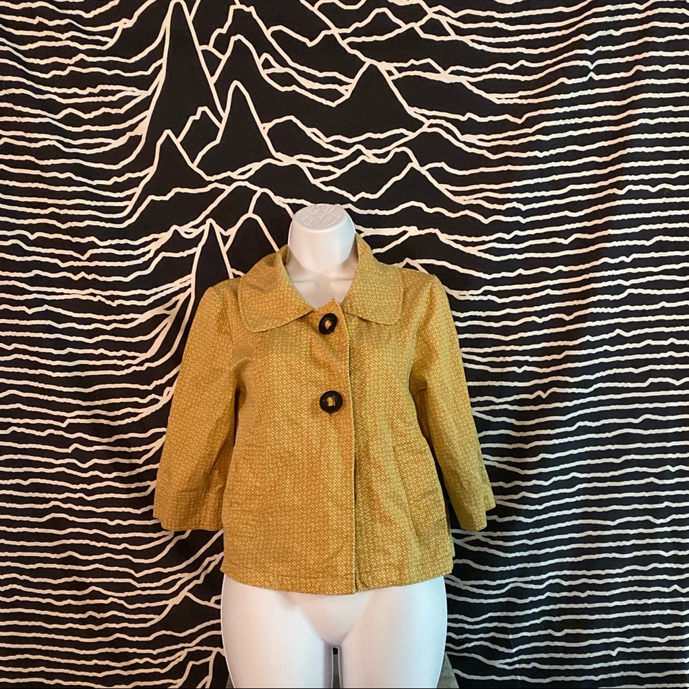 💛Adorable 3/4 Sleeve Vintage-Inspired Coat!